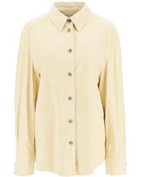Loulou Studio - Suede Overshirt - Lyst