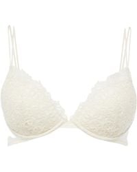 La Perla - Off- Macramé Push-Up Bra Lpd906397 Clothing - Lyst