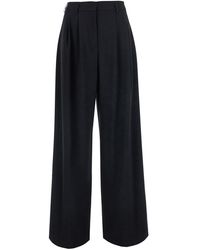Le Plain - Trousers Wool-Blend Wool Blend - Lyst