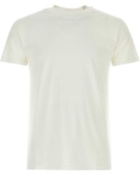 PT01 - Silk Blend T-Shirt - Lyst