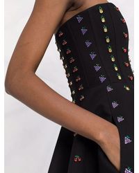 Valentino - Crystal-Embellished Minidress Clothing - Lyst
