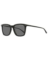 Bottega Veneta - Evergreen Square Sunglasses Bv0251Sa 001 53Mm Plastic (Acetate) - Lyst