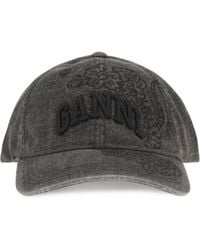 Ganni - Baseball Cap - Lyst