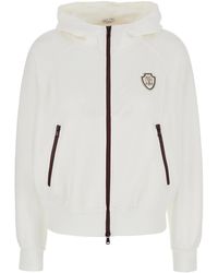 Brunello Cucinelli - Logo Cotton Hoodie - Lyst