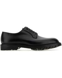 Crockett & Jones - Black Leather Lanark 3 Lace-up Shoes - Lyst