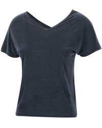Rrd - Cupro Fabric T-Shirt - Lyst