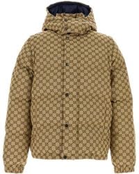Gucci - GG Fabric Down Jacket - Lyst
