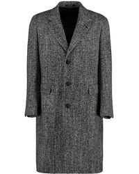 Tagliatore - Wool Blend Coat - Lyst