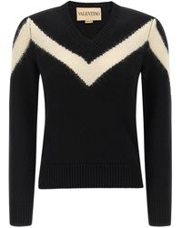 Valentino Garavani - Vlogosignature Bow Sweater - Lyst