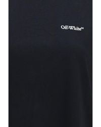 Off-White c/o Virgil Abloh - Off- Logo-Embroidered Arrow Graphic T-Shirt - Lyst