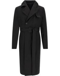 Rick Owens - Cotton Coat Clothing - Lyst