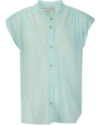 Forte Forte - Cotton Silk Voile Short Sleeves Top - Lyst