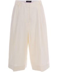 Fabiana Filippi - Bermuda Shorts Viscose-Linen - Lyst