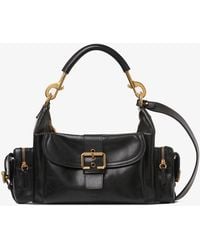 Chloé - Carry Shiny Buffalo Leather Shoulder Bag - Lyst