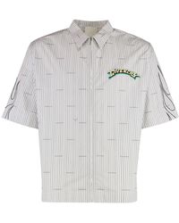 Givenchy - Striped Cotton Shirt - Lyst