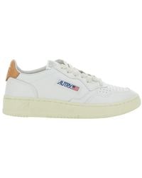 Autry - Low Top Sneakers With Logo Patch - Lyst