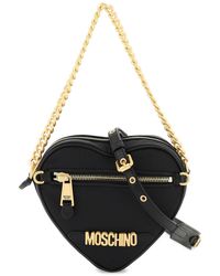 Moschino - Heart-shaped Shoulder Bag - Lyst