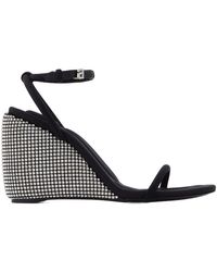 Alexander Wang - Dahlia Crystal Wedge Heels - Lyst
