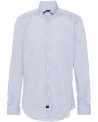 Fay - Cotton Striped Shirt - Lyst