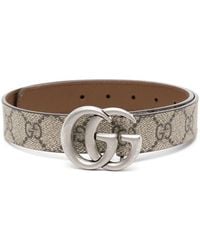 Gucci - Belt With Logo Buckle Canvas Polyurethane - Lyst