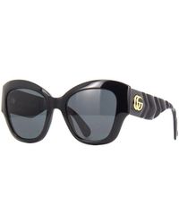 Gucci - Sunglasses Cat Eye Full Rim, Frame And Lens Gg0808S001 - Lyst