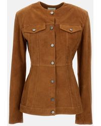 Haikure - Temple Suede Jacket - Lyst