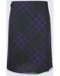 Burberry - Skirts - Lyst