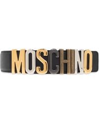 Moschino - Belt With Logo - Lyst