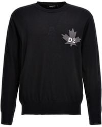 DSquared² - D2 Leaf Top Sweater, Cardigans - Lyst