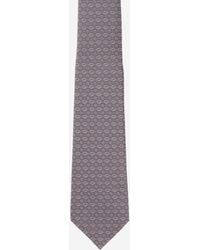 Gucci - Silk Tie Jacquard Gg Cross Ties & Bow - Lyst