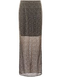 ROTATE BIRGER CHRISTENSEN - Beaded Maxi Skirt - Lyst
