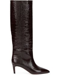Paris Texas - Tall Leather Boot, Calfskin - Lyst