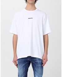DSquared² - Slouch Fit Logo T-Shirt Clothing Polo & T-Shirts - Lyst