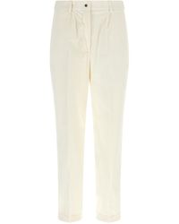 Kiton - Corduroy Tapered Trousers - Lyst