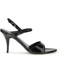 Balenciaga - Avenue Bow Sandals Calf Leather Bos Taurus - Lyst