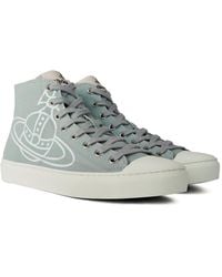 Vivienne Westwood - Plimsoll Logo High-Top Sneakers Shoes - Lyst