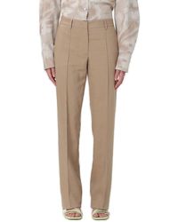 MSGM - Straight-Leg Pleated Tailored Trousers - Lyst