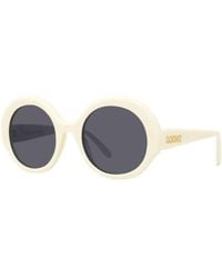Loewe - Sunglasses Rectangle Full Rim, Frame And Smoke Lens Lw40135I25A - Lyst