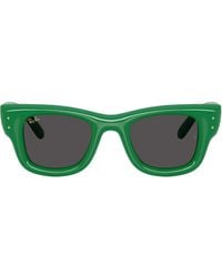 Ray-Ban - Rayban Rb4940 Wayfarer Puffer By Asap Rocky 683487 Lucido Verde Sunglasses - Lyst