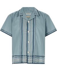 Bode - 'Ribbon Plaid' Shirt - Lyst
