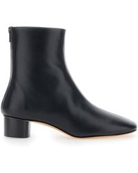 Le Monde Beryl - Carole Boots High-Heeled Leather Ankle For Lamb - Lyst