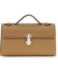 SAVETTE - Pochette Symmetry Leather Calf Shoulder Bags - Lyst
