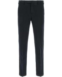PT Torino - Dark Stretch Cotton Blend Pant - Lyst