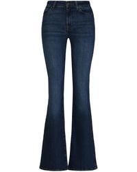 7 For All Mankind - Bootcut Jeans Cotton Flared - Lyst