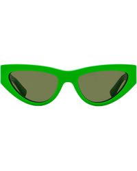Bottega Veneta - Cat Eye Sunglasses Bv1176S 003 55Mm Plastic (Acetate) - Lyst