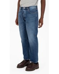 Fortela - Five Pockets Denim Pants - Lyst