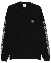 Vetements - Sweater Waffle-Knit Cotton Sweatshirts - Lyst