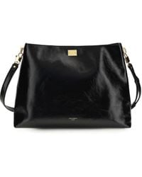 Dolce & Gabbana - Large Vittoria Leather Shoulder Bag Calf Bos Taurus - Lyst