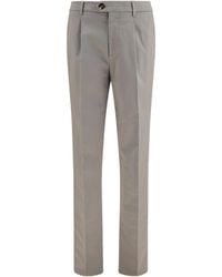 Brunello Cucinelli - Chino Pants Cotton Blend - Lyst
