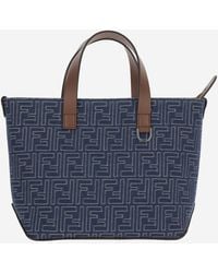 Fendi - Ff Pattern Hand Bag - Lyst